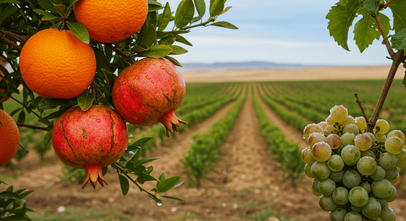 Fresh produce background